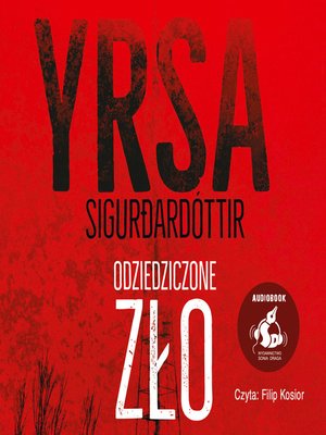 cover image of Odziedziczone zło